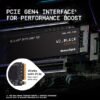 Western Digital WD_BLACK 2TB SN770 NVMe Internal Gaming SSD Solid State Drive - Gen4 PCIe, M.2 2280, Up to 5,150 MB/s - WDS200T3X0E - Image 2